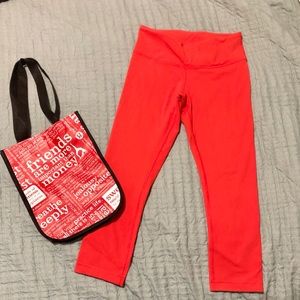 Lululemon Wonder Under Crop Tights
